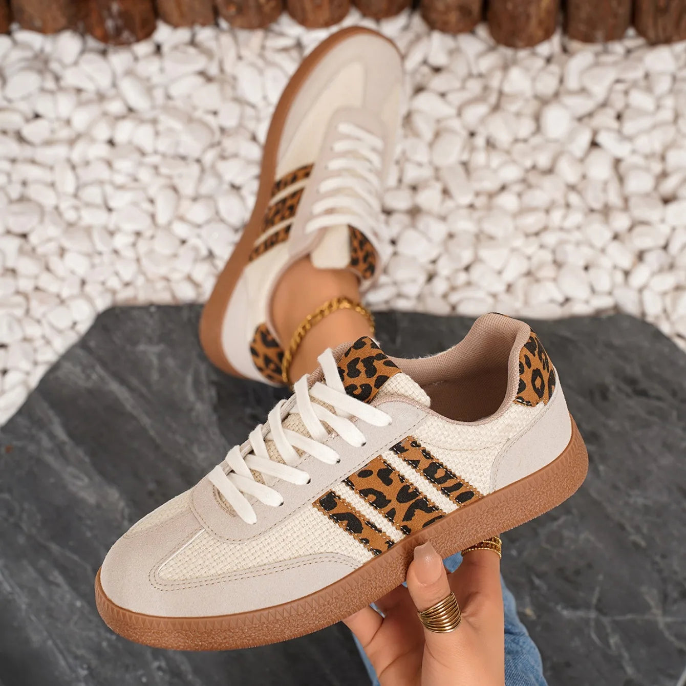 Panter Print Sneakers – Luxe, Comfort & Casual