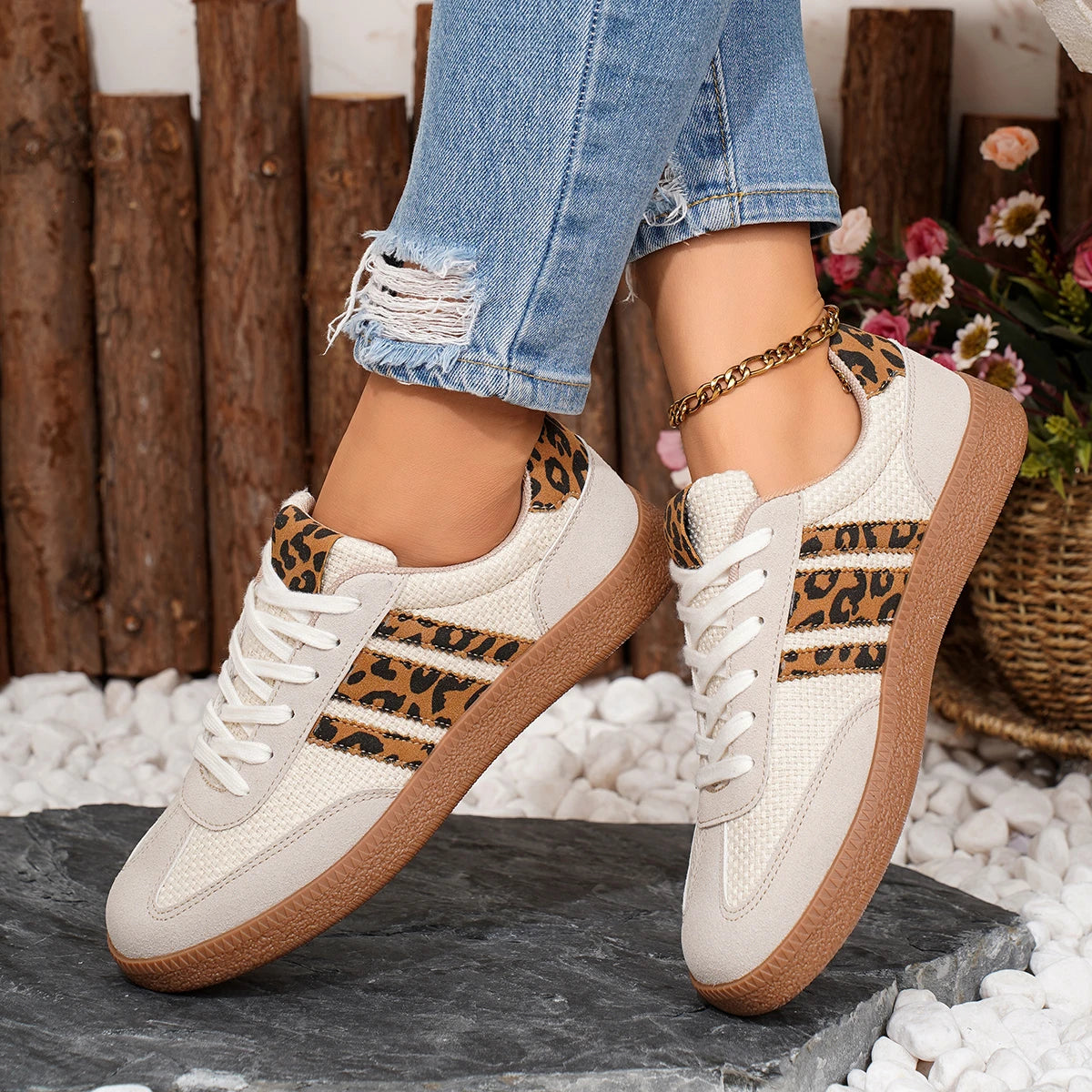 Panter Print Sneakers – Luxe, Comfort & Casual